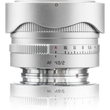 TTArtisan AF40mm f/2.0 - FullFrame - Nikon Z Mount - Silver - image 2 of 5