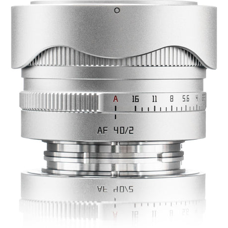 TTArtisan AF40mm f/2.0 - FullFrame - Nikon Z Mount - Silver - image 2 of 5