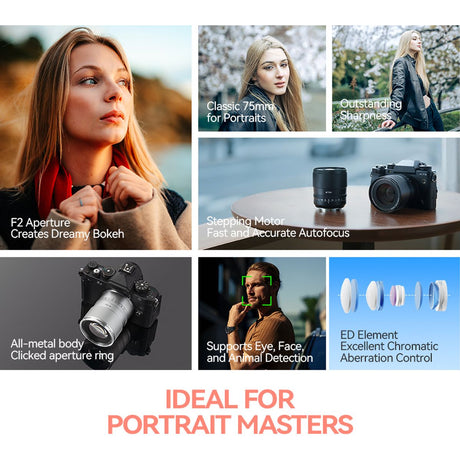 TTArtisan AF 75mm f/2.0 - FullFrame - L-Mount - Silver - image 2 of 5