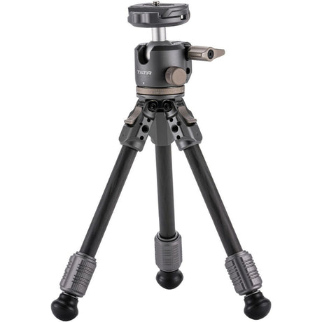 Tilta Tabletop Ball Head w/ 1-STAGE Carbon Fiber Tripod Legs 3KG - Space Grey