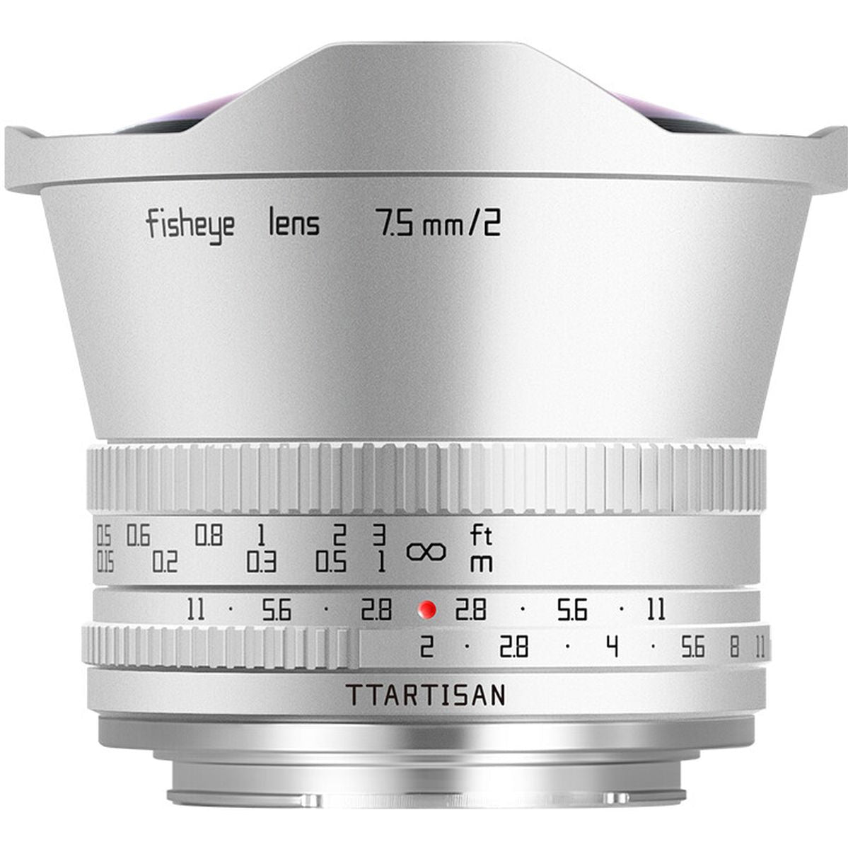 TTArtisan 7.5mm f/2.0 - APS-C - Sony E-Mount - Silver