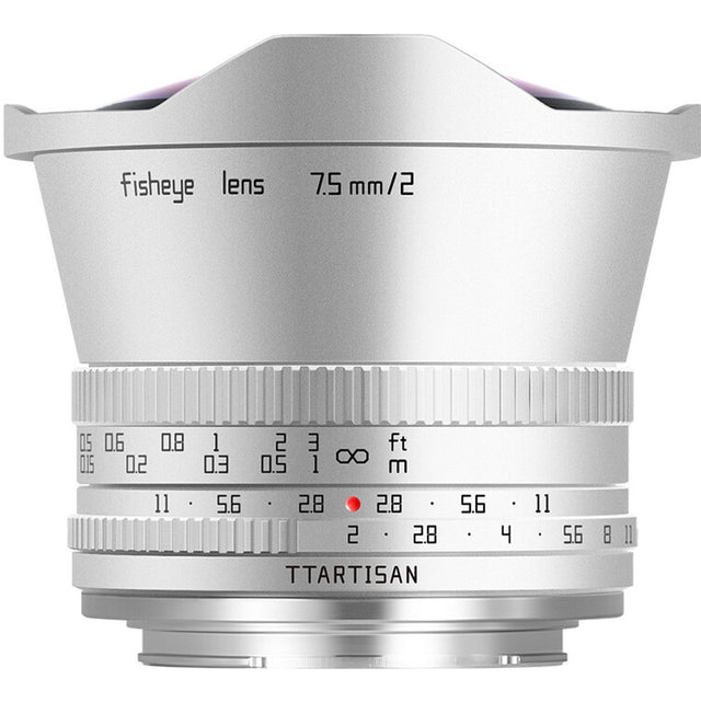 TTArtisan 7.5mm f/2.0 - APS-C - Sony E-Mount - Silver