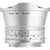 TTArtisan 7.5mm f/2.0 - APS-C - MFT-Mount - Silver