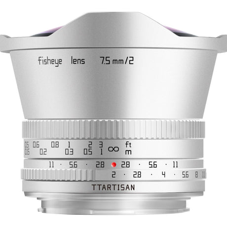 TTArtisan 7.5mm f/2.0 - APS-C - MFT-Mount - Silver