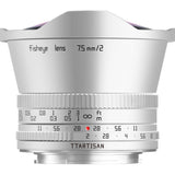TTArtisan 7.5mm f/2.0 - APS-C - Fujifilm X-Mount - Silver