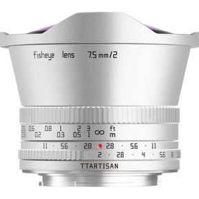 TTArtisan 7.5mm f/2.0 - APS-C - Fujifilm X-Mount - Silver