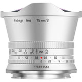 TTArtisan 7.5mm f/2.0 - APS-C - Nikon Z-Mount - Silver