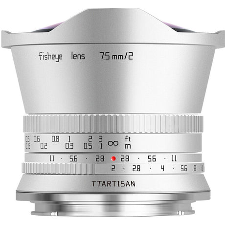 TTArtisan 7.5mm f/2.0 - APS-C - Nikon Z-Mount - Silver