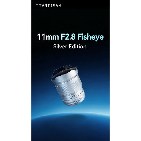 TTArtisan 11mm Fisheye f/2.8 FullFrame - Sony E - Silver - image 4 of 5