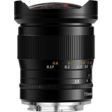 TTArtisan 11mm f/2.8 Sony E-Mount | FullFrame Black