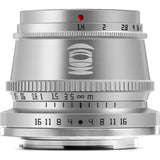 TTArtisan 35mm f/1.4 Sony E-Mount | APS-C Silver