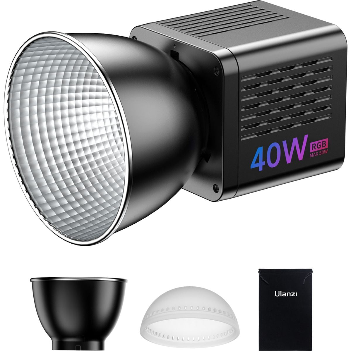 Ulanzi 40WRGB COB Lamp RGB w/ Built-In Battery / USB-C