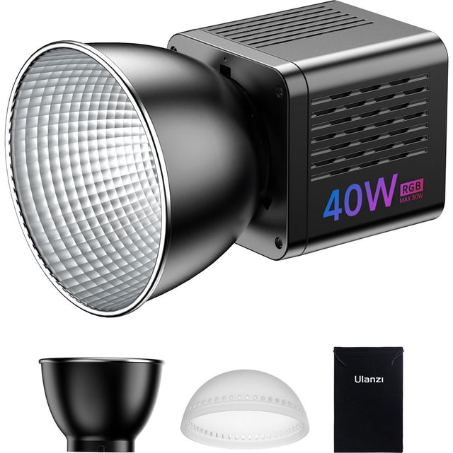 Ulanzi 40WRGB COB Lamp RGB w/ Built-In Battery / USB-C