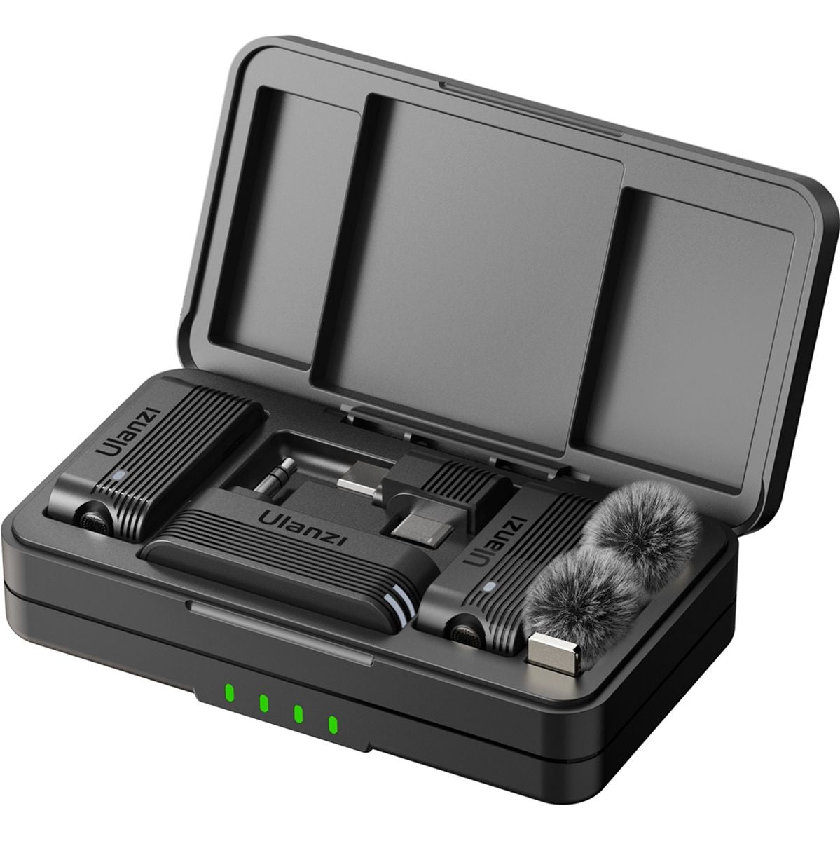 Ulanzi A100 Wireless Microphone Set USB-C/Lightning/3.5mm - image 2 of 2