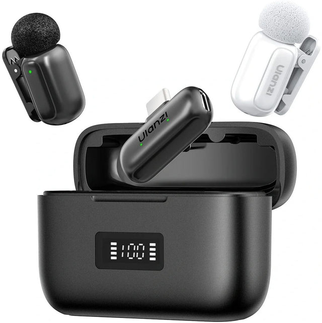 Ulanzi A200 Mini Mic Wireless Microphone USB-C - Black/White