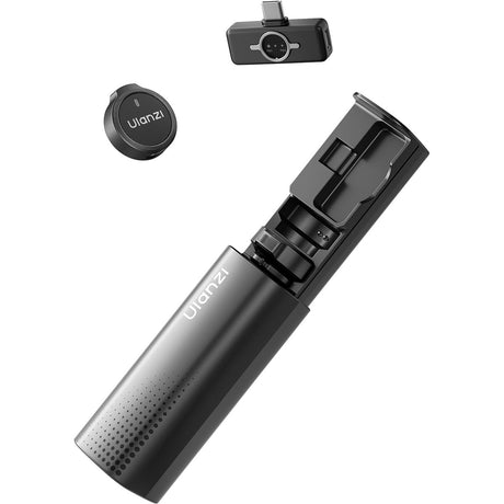 Ulanzi A21 Wireless Microphone-Set w/ Case USB-C - Black - image 2 of 2