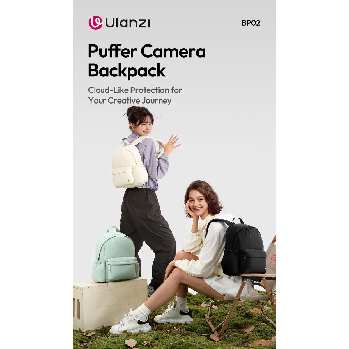 Ulanzi BP02 Puffer Camera-Backpack - Black - image 5 of 5