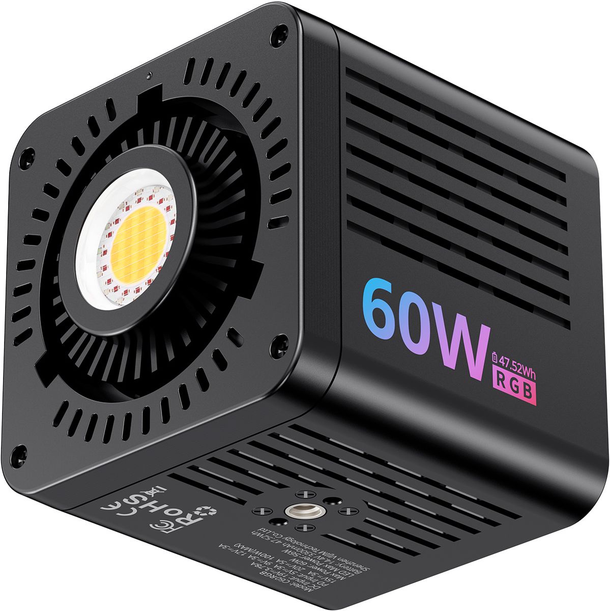 Ulanzi C60RGB 60W RGB Video Light - w/o DC-Adapter - image 5 of 5