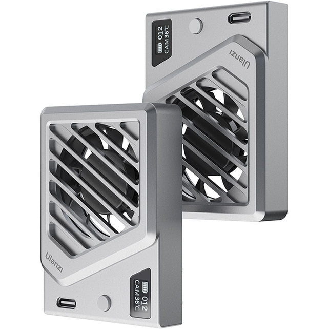 Ulanzi CA25 Camera Cooling Fan V2 (clamp) Silver