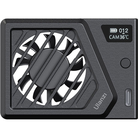 Ulanzi CA25 Camera Cooling Fan V2 (clamp) Black