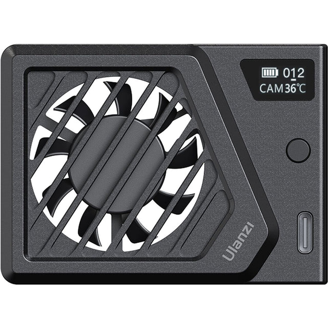 Ulanzi CA25 Camera Cooling Fan V2 (clamp) Black