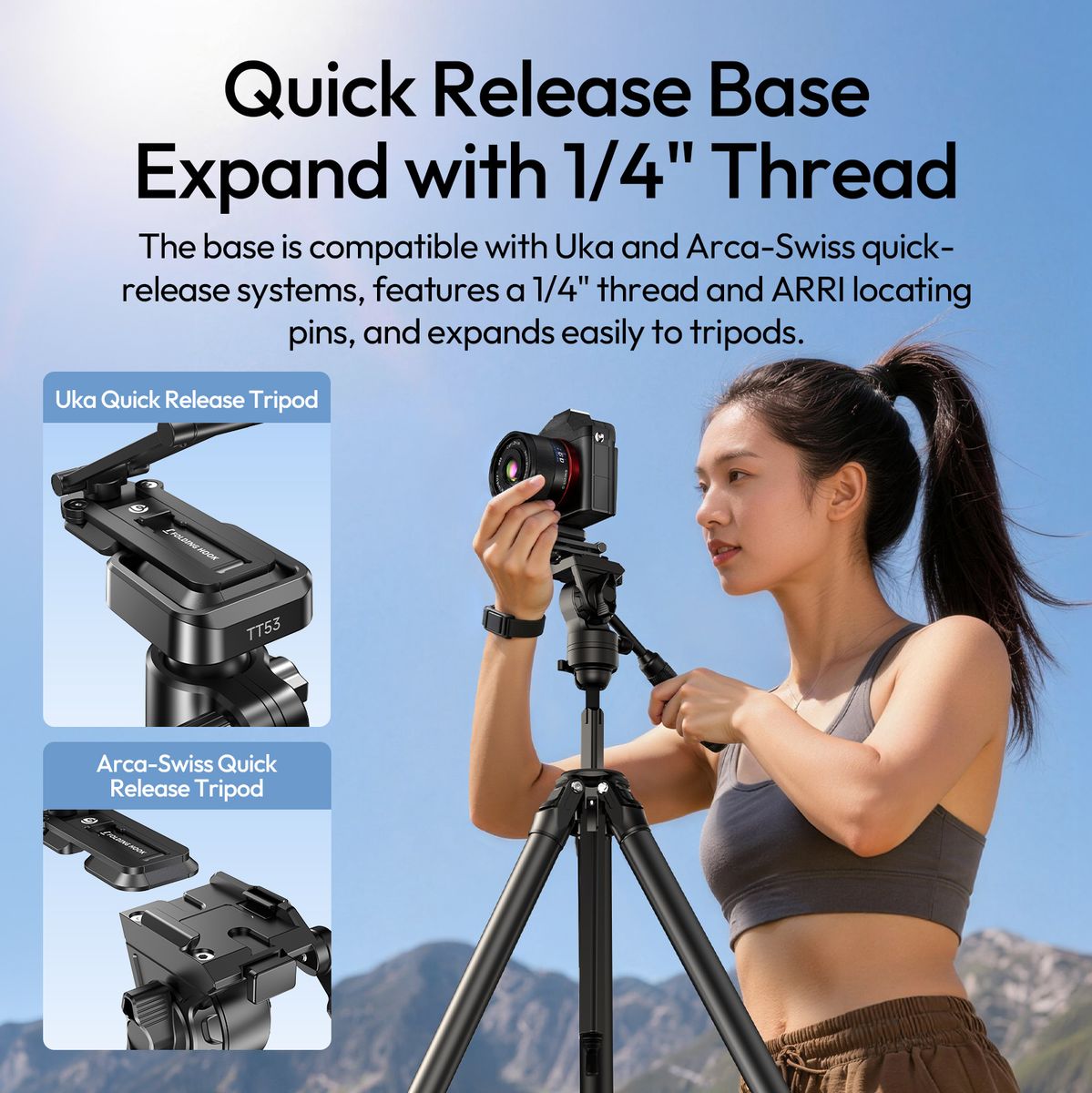 Ulanzi CO81 Tiltable Uka Quick Release Stand For Camera - image 2 of 2