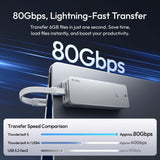 Ulanzi DT580 80GBPS Thunderbolt 5 M.2 NVMe SSD Behuizing - image 2 of 2