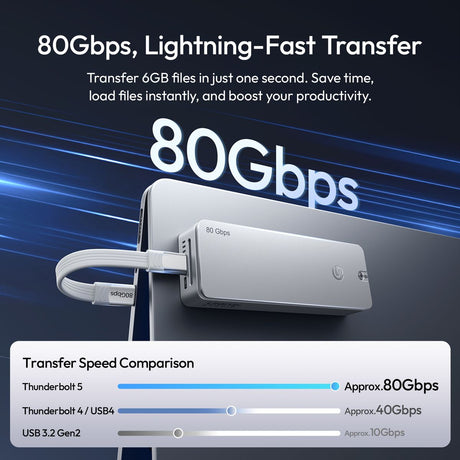 Ulanzi DT580 80GBPS Thunderbolt 5 M.2 NVMe SSD Behuizing - image 2 of 2