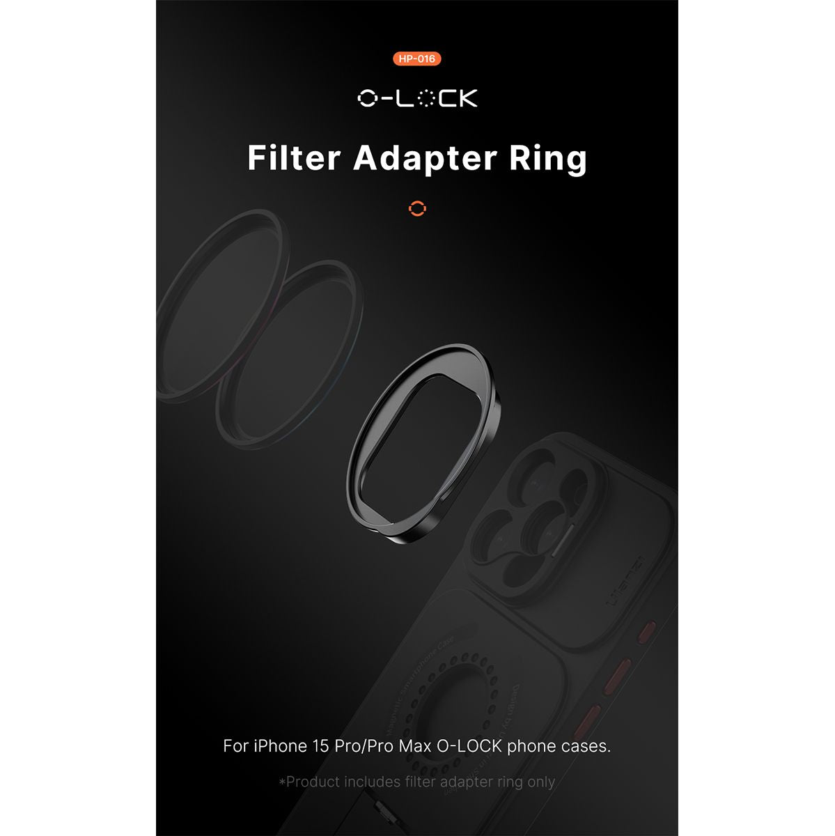 Ulanzi O-LOCK 52mm Magnetic Filter Mount For O-LOCK Case - image 4 of 5