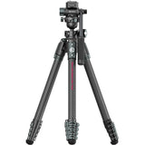 Ulanzi JJ06 Video Travel Tripod Carbon w/ Tiltable Arm