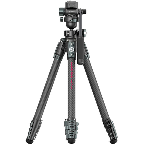 Ulanzi JJ06 Video Travel Tripod Carbon w/ Tiltable Arm