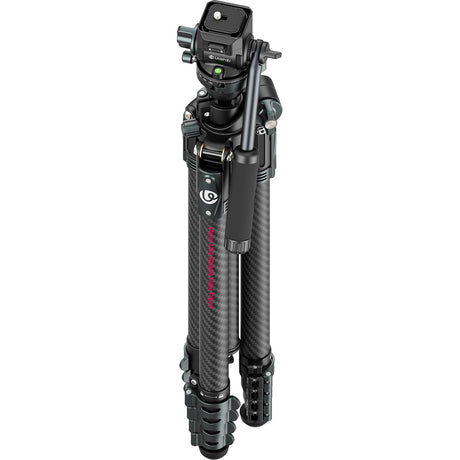 Ulanzi JJ06 Video Travel Tripod Carbon w/ Tiltable Arm - image 4 of 5
