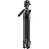 Ulanzi JJ06 Video Travel Tripod Carbon w/ Tiltable Arm - image 5 of 5