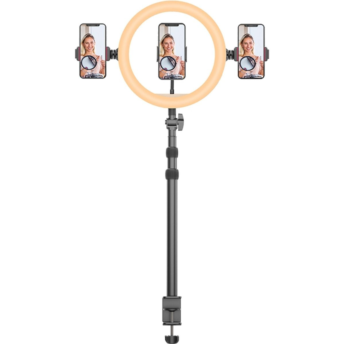 VIJIM K10 RGB Ring Light w/ Table Clamp