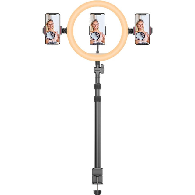 VIJIM K10 RGB Ring Light w/ Table Clamp