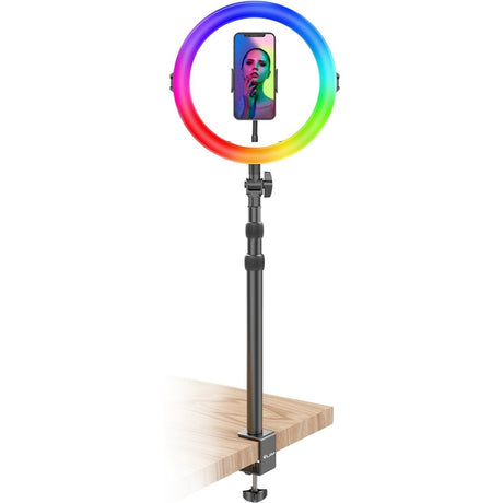 VIJIM K10 RGB Ring Light w/ Table Clamp - image 2 of 2