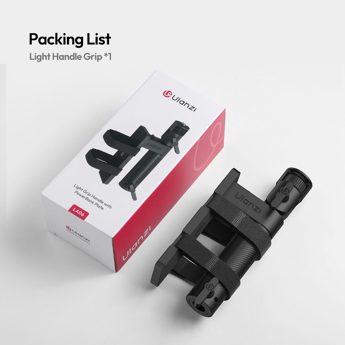 Ulanzi LA06 Light Grip Handle w/ PowerBank-Clamp - image 2 of 2