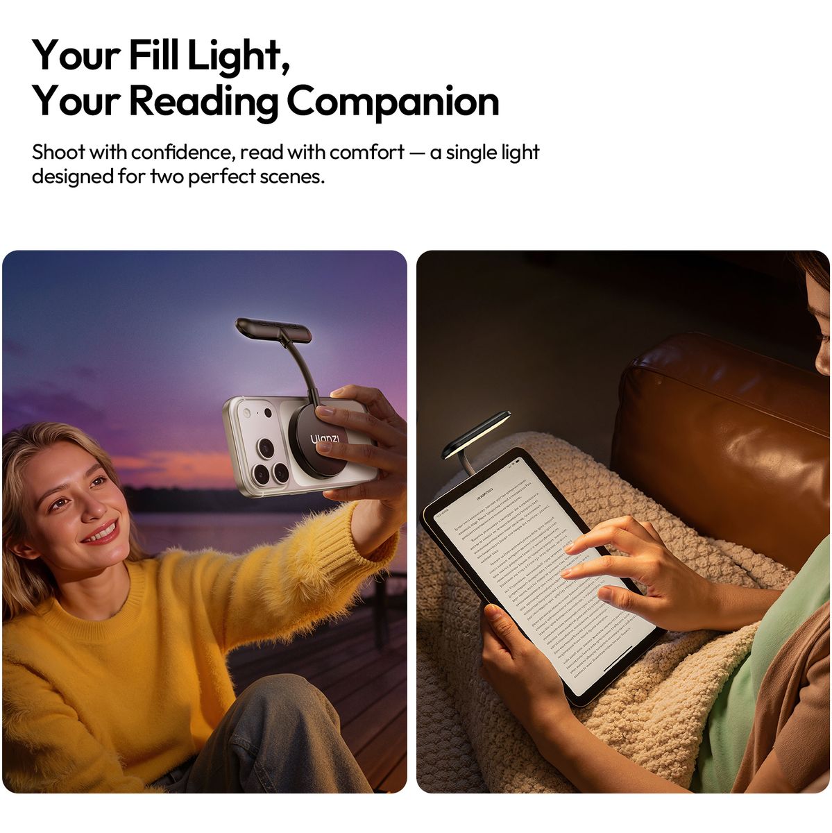 Ulanzi M10 Magnetic Flexible Telefoonlamp - image 4 of 5