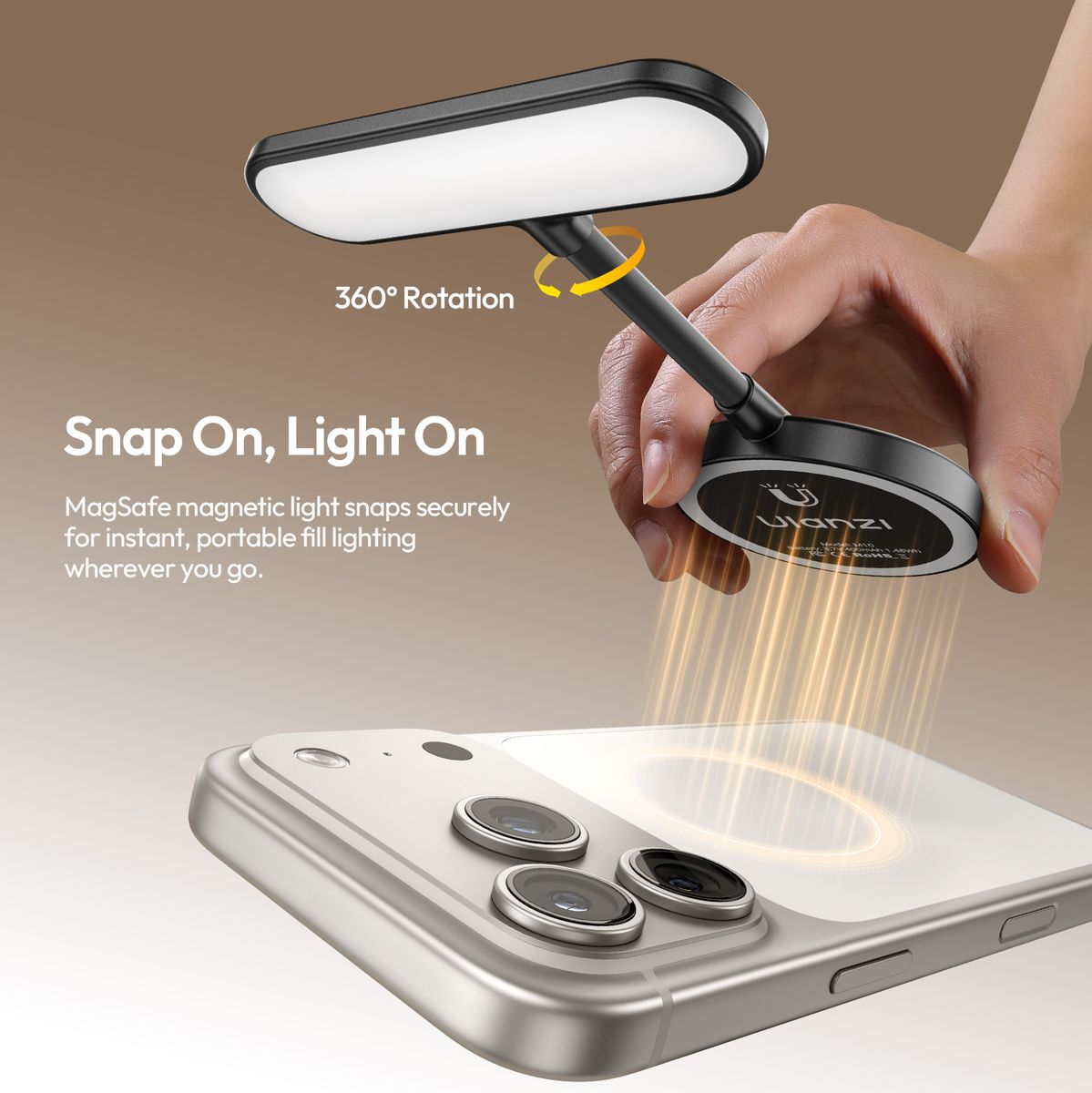 Ulanzi M10 Magnetic Flexible Telefoonlamp - image 5 of 5