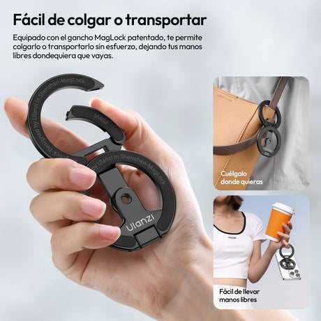 Ulanzi MA02 Maglock Dual Magnetic Phone Holder - image 4 of 5