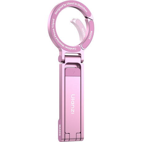 Ulanzi MA30S Telefoonstandaard w/ Karabijn Extra Dun - Pink
