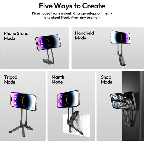Ulanzi MA38 Maglock Mini Smartphone-Tripod w/ Haak Arca - image 4 of 5