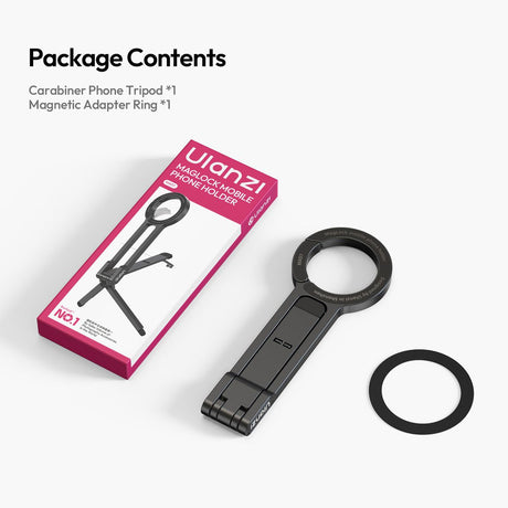 Ulanzi MA57 Mini Smartphone-Tripod Magnetic Plastic - image 2 of 5
