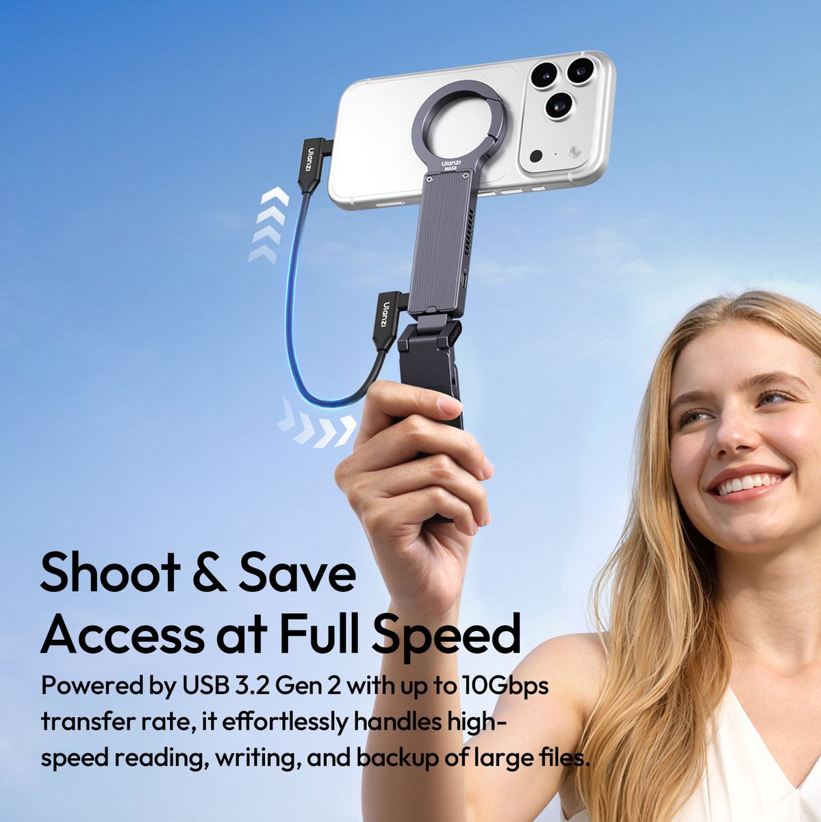 Ulanzi MA58 Maglock Mini-Tripod w/ SSD-Behuizing - image 3 of 5