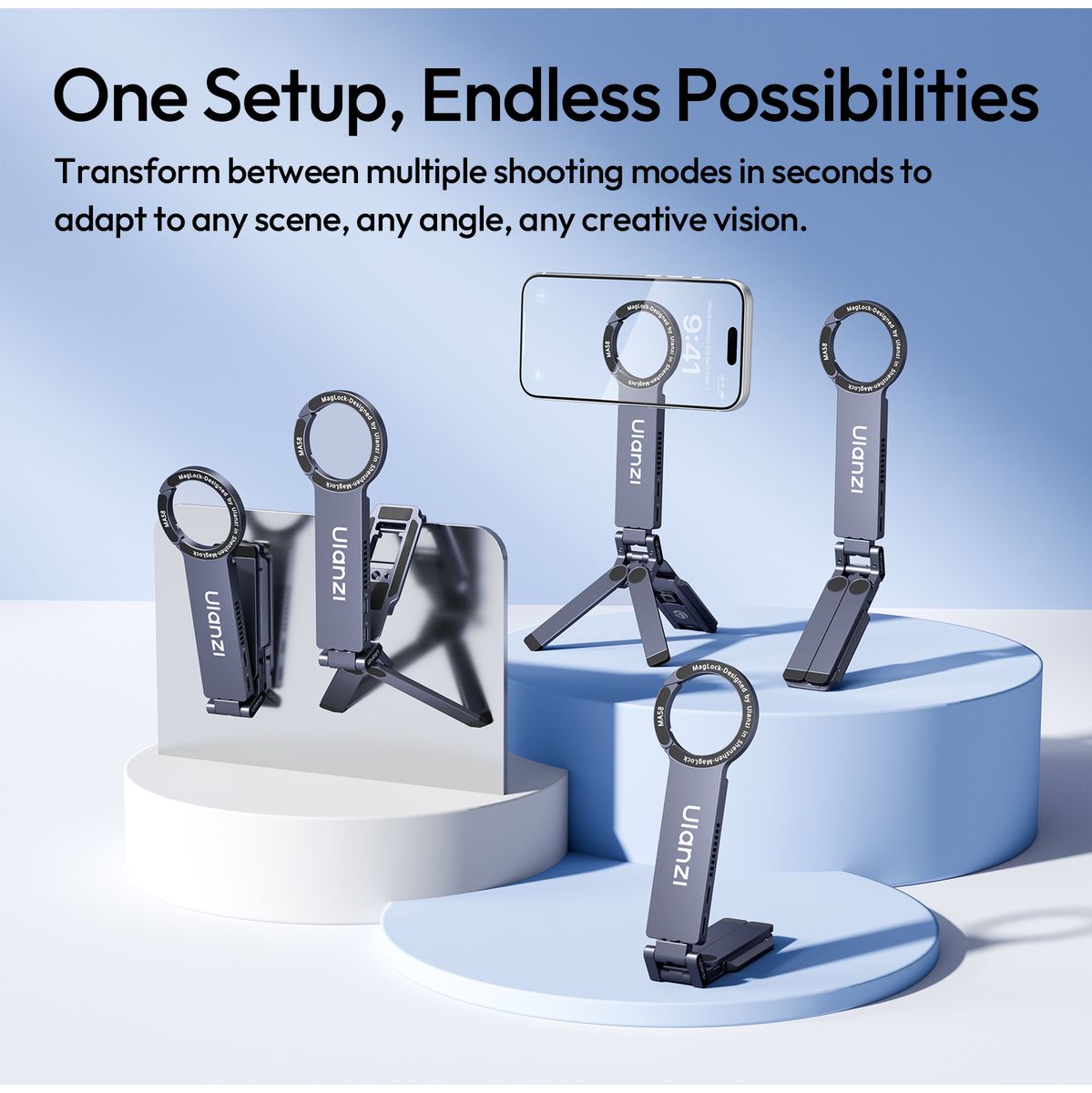 Ulanzi MA58 Maglock Mini-Tripod w/ SSD-Behuizing - image 5 of 5