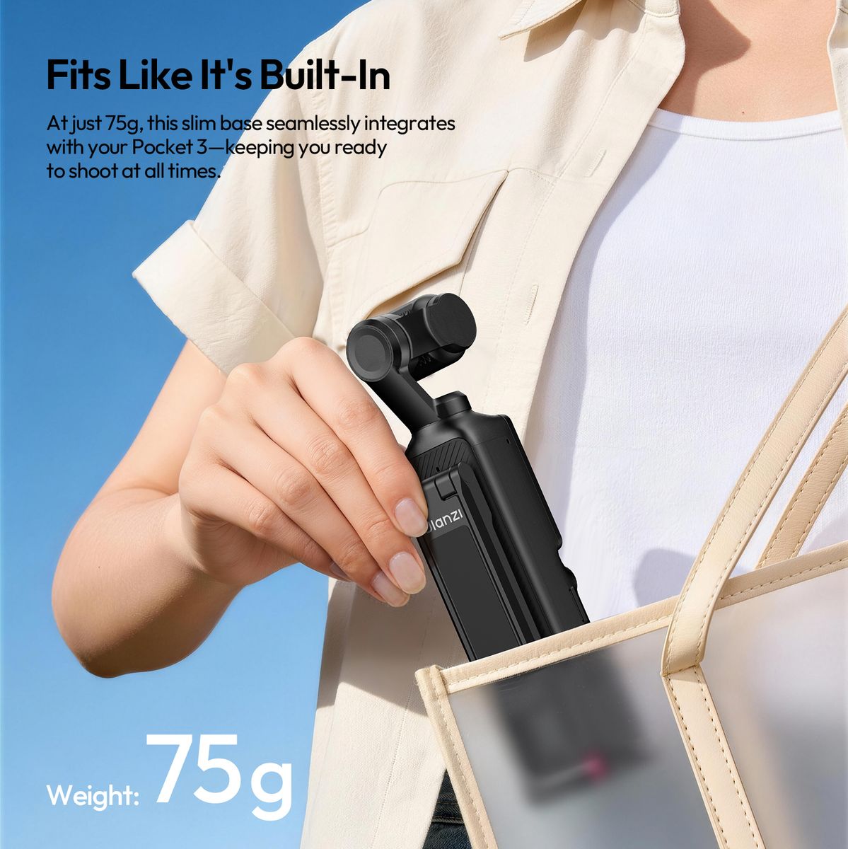 Ulanzi MA66 4-IN-1 Mini-Tripod For DJI Osmo Pocket 3 - image 2 of 5