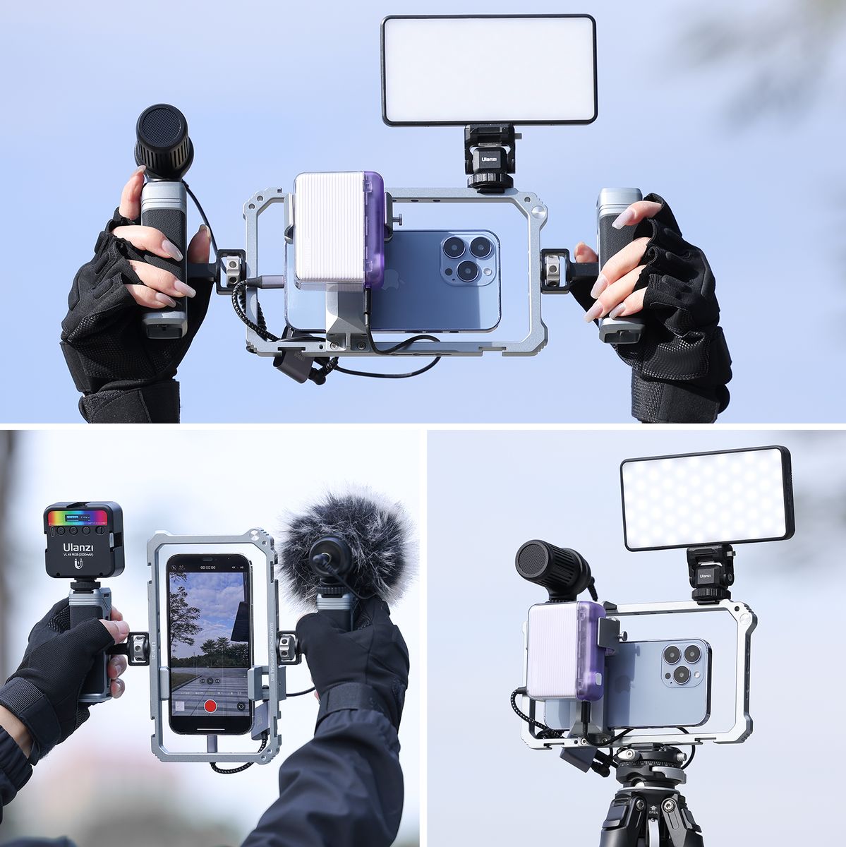 Ulanzi Metal Rig For Smartphone w/ Handles - image 2 of 5