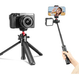 Ulanzi MT-16 Vlog Tripod Camera Holder / Selfie Stick w/ C