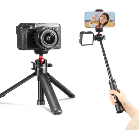 Ulanzi MT-16 Vlog Tripod Camera Holder / Selfie Stick w/ C