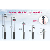 Ulanzi MT-73 Selfie Stick Vlog Tripod Cold Shoe Mount 54cm - image 2 of 3